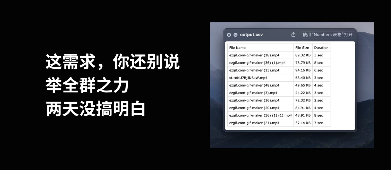 这需求，你还别说，举全群之力，两天没搞明白｜如何用 ChatGPT 写脚本过程全公开 1