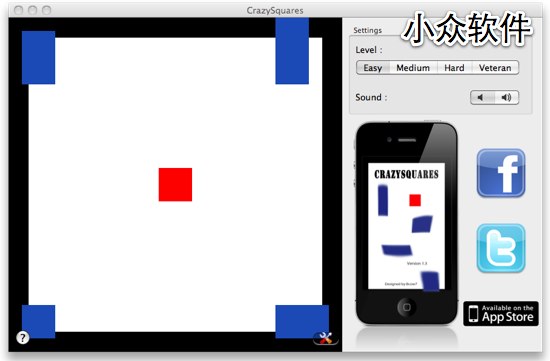 CrazySquares - 是人类就坚持XX秒[Mac] 1