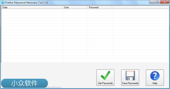 Firefox Password Recovery Tool