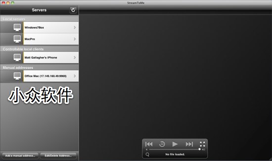 StreamToMe - 自架电影院 [Mac] 1