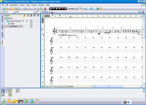 MagicScore School - 强大的五线谱编辑器[今天免费] 1