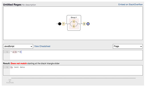Regulex、Regexper、Debuggex - 三款『正则表达式』可视化工具[Web] 3